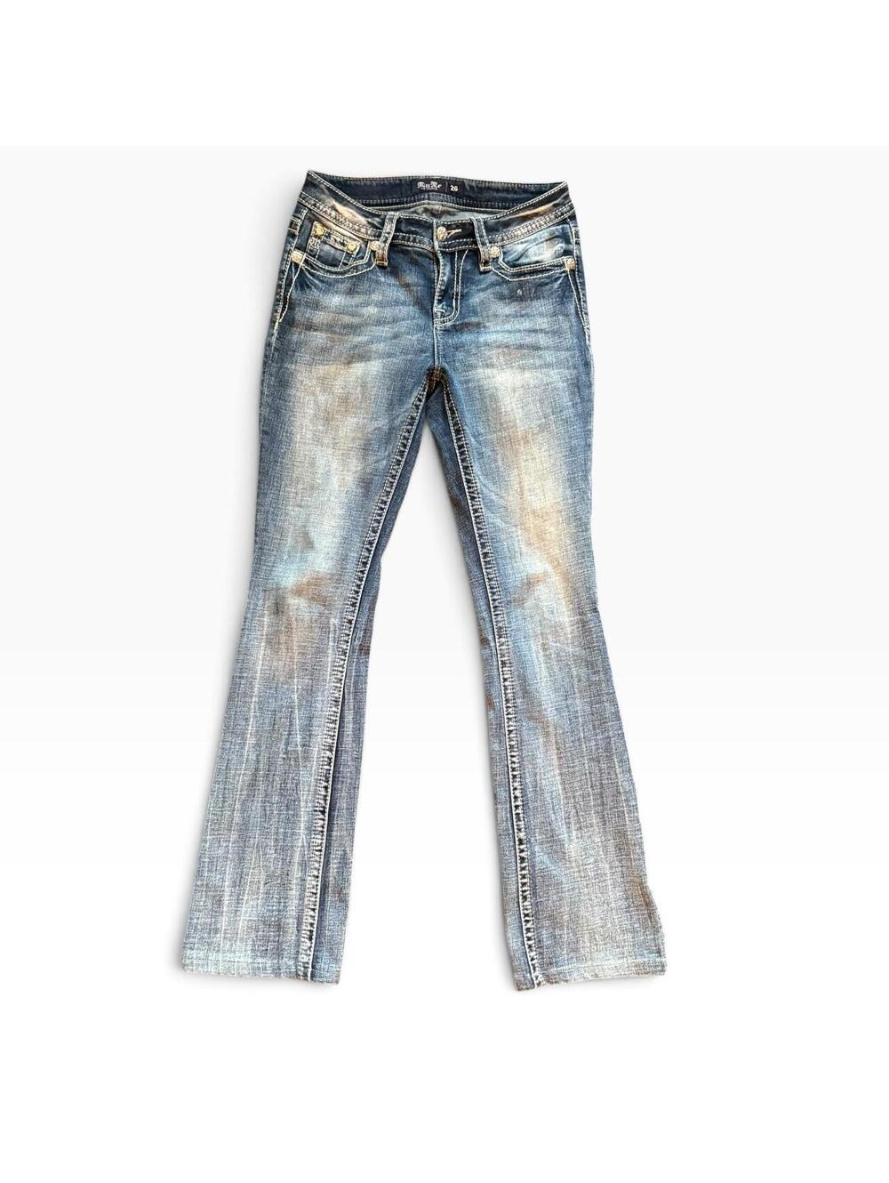 Miss Me Women's Blue and Navy Jeans
